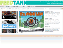 Tablet Screenshot of feedtank.com